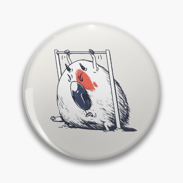 Item preview, Fatty piggie and horisontal bar designed and sold by anykeen.