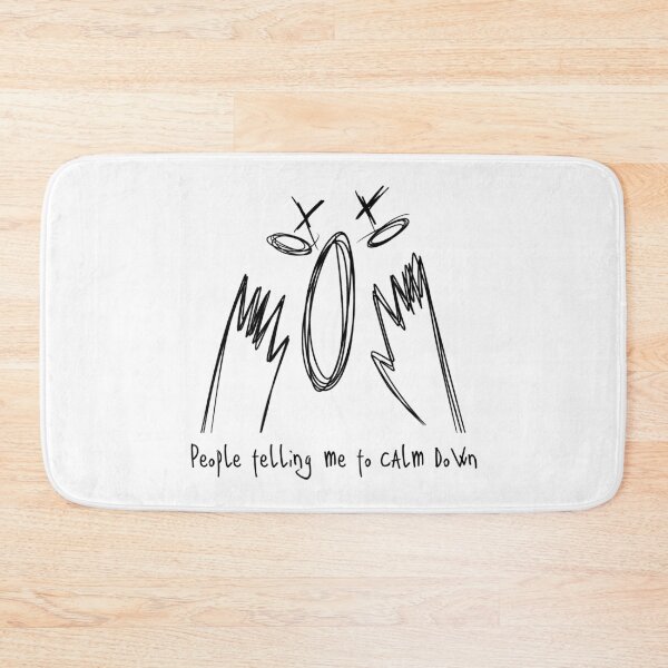 Item preview, People Telling Me to Calm Down / RAGE designed and sold by Nathalie Aynié.