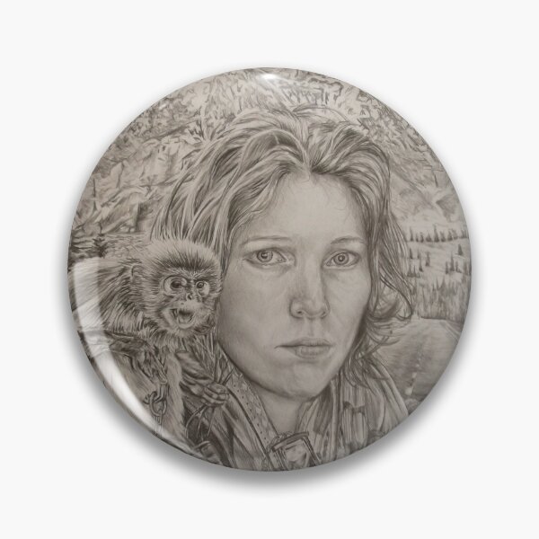 Item preview, Monkey on my Shoulder designed and sold by redmaidenart.