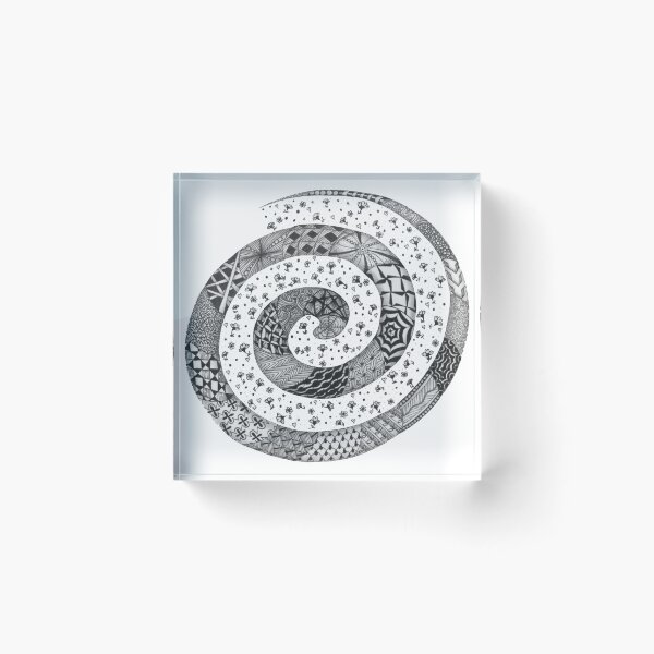 Item preview, Zentangle®-Inspired Art - ZIA 47 designed and sold by Laurel Storey, CZT.