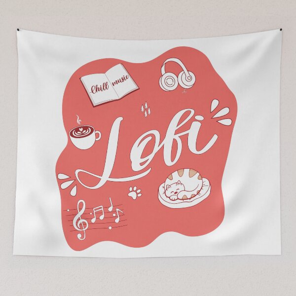 Item preview,  Lofi. Chill music - A chill way of life designed and sold by iLVfantasy.