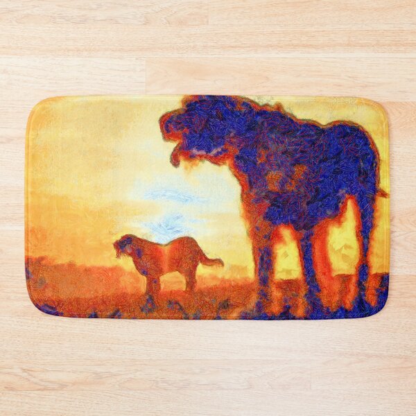Item preview, Italian Spinone Silhouettes designed and sold by FOLK ART FUSION by heidiannemorris.