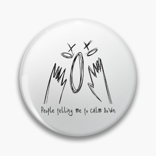 Item preview, People Telling Me to Calm Down / RAGE designed and sold by Nathalie Aynié.