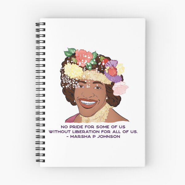 Item preview, Marsha P Johnson: No Pride For Some Of Us Without Liberation For All Of Us designed and sold by fabfeminist.