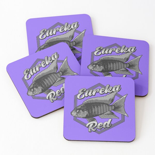 Item preview, Eureka Red Peacock Cichlid Lake Malawi Aulonocara Aquarium Fish Kaiserbuntbarsch Gift b/w designed and sold by TheAplus.