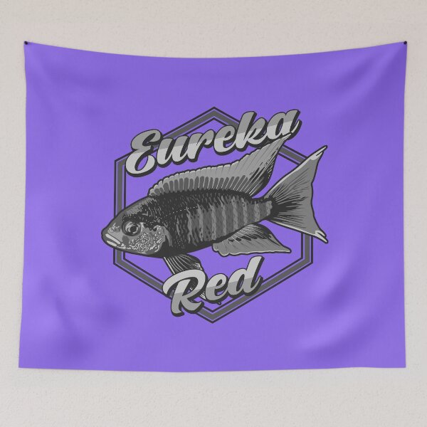 Item preview, Eureka Red Peacock Cichlid Lake Malawi Aulonocara Aquarium Fish Kaiserbuntbarsch Gift b/w designed and sold by TheAplus.