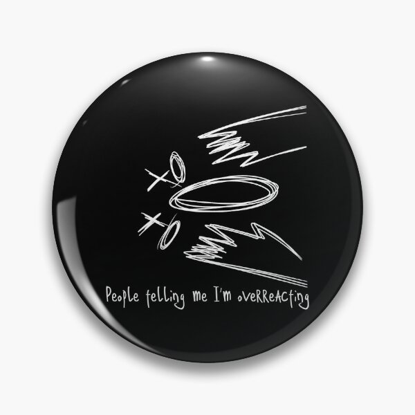 Item preview, People Telling Me I'm Overreacting / RAGE designed and sold by Nathalie Aynié.