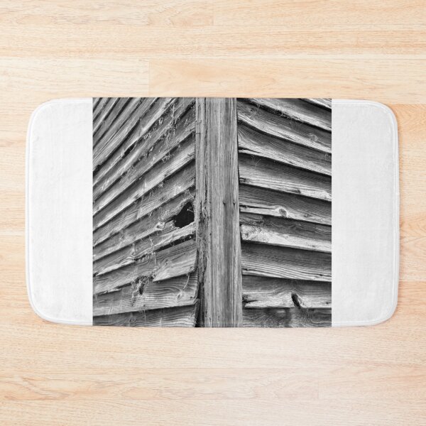 Item preview, Wood Planks Abstract Vertical Black And White 2 designed and sold by LisaWootenPhoto.