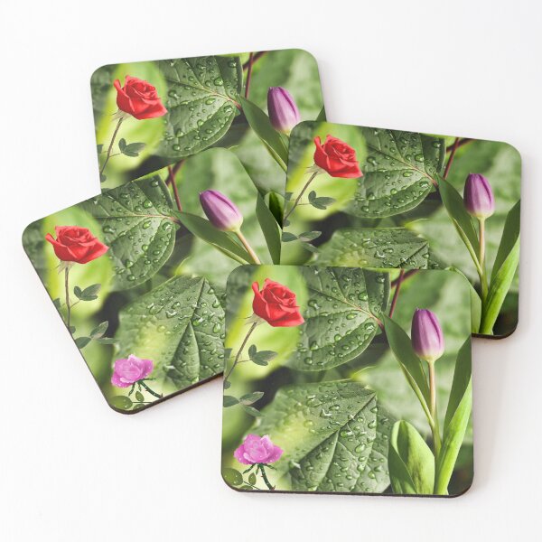 Item preview, Green foliage with flowers. redecorate, refurbish, Bird, nature designed and sold by jayne0524.