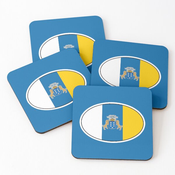 Item preview, Canary Islands Institutional Flag Gifts, Stickers & Products (GF) designed and sold by mpodger.