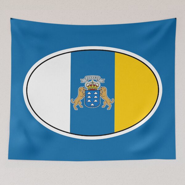 Item preview, Canary Islands Institutional Flag Gifts, Stickers & Products (GF) designed and sold by mpodger.