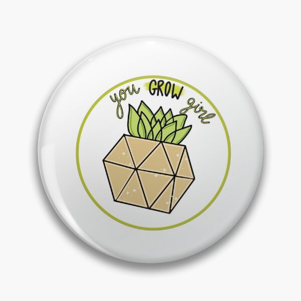 Item preview, You Grow Girl Succulent designed and sold by kkanthatham.