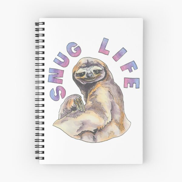 Item preview, The Snug Life Sloth designed and sold by artfulturkey.
