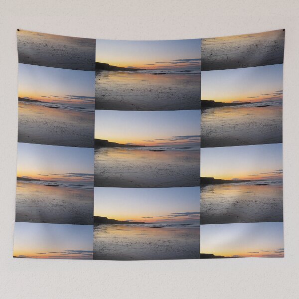 Item preview, Sunset Sky Reflection In Wet Sand On Ryhope Beach uk   designed and sold by Andrew Morrell.