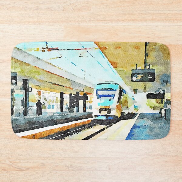 Item preview, Train and priest in the railway station designed and sold by Giuseppe Cocco.