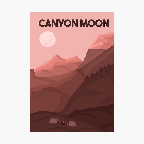 Harry Styles Canyon Moon Fotodruck