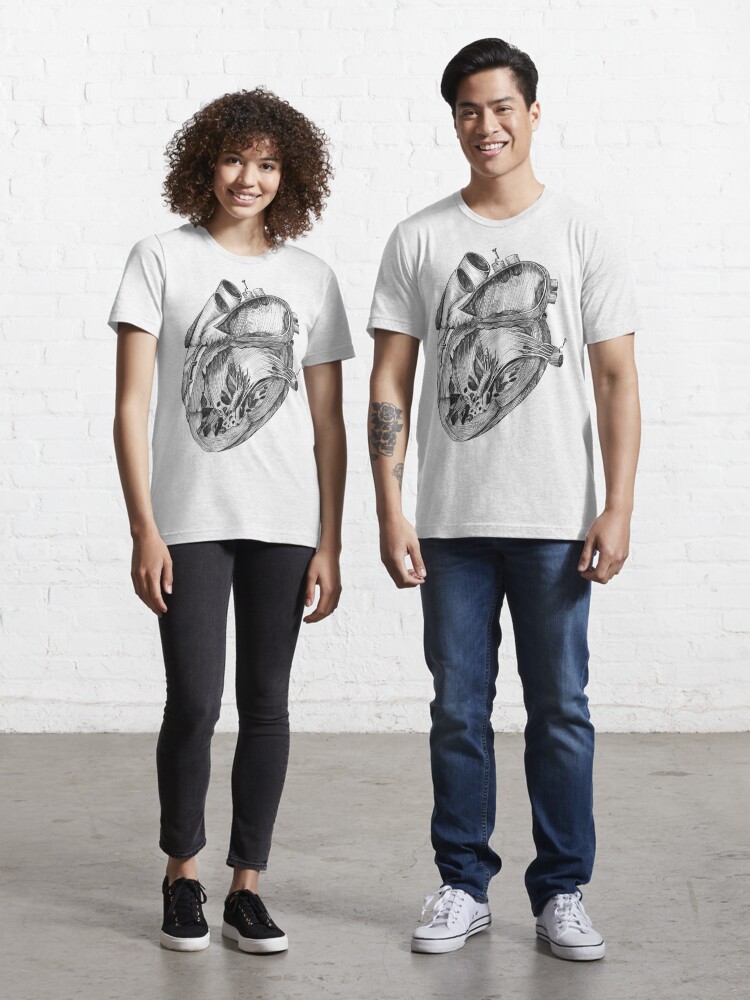 Thumbnail 1 of 7, Essential T-Shirt, Heart designed and sold by Maria Drummond.
