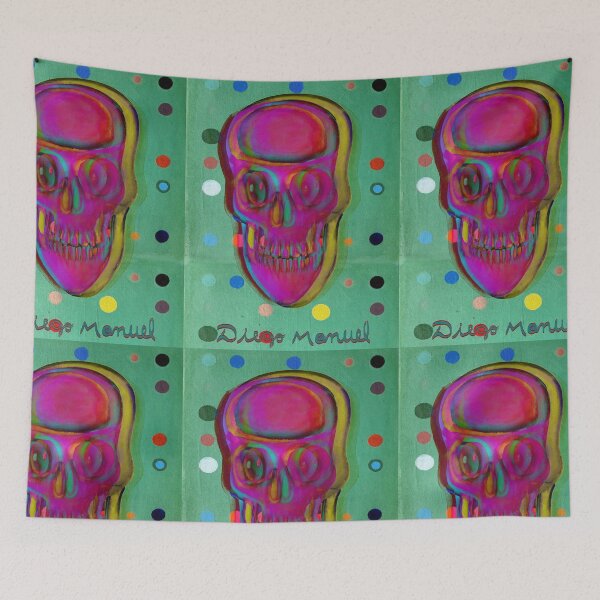 Item preview, Skull and circles 18 designed and sold by Diego Manuel Rodriguez.