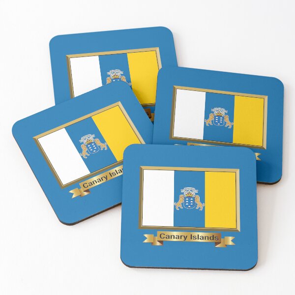 Item preview, Canary Islands Institutional Flag Gifts, Stickers & Products (N) designed and sold by mpodger.