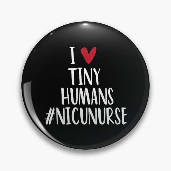 Item preview, I Love Tiny Humans : Nici Nurse , I Heart Tiny Humans , Pediatric Nurse, Nurse Life , Nursing , Nicu Nurse cute gift for Pediatric Nurse heart style designed and sold by Chamssou.