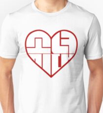 SNSD: Heart Emblem Unisex T-Shirt