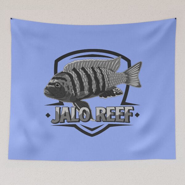 Item preview, Jalo Reef Mbuna Cichlid Lake Malawi Cynotilapia afra Aquarium Fish Buntbarsch Gift b/w designed and sold by TheAplus.