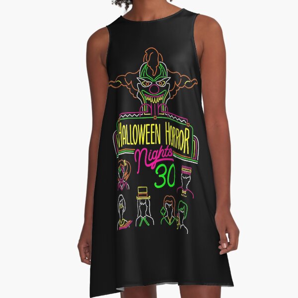 30 years of Halloween Horror Nights A-Line Dress