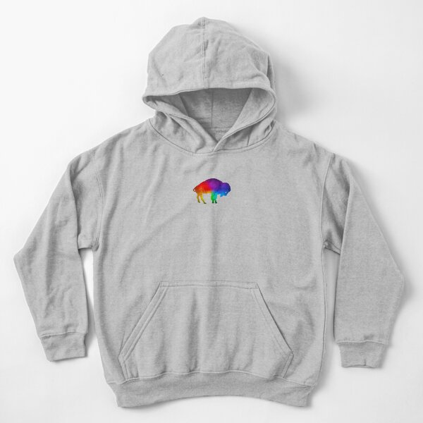 let's go buffalo Kids Pullover Hoodie for Sale by NovaTees