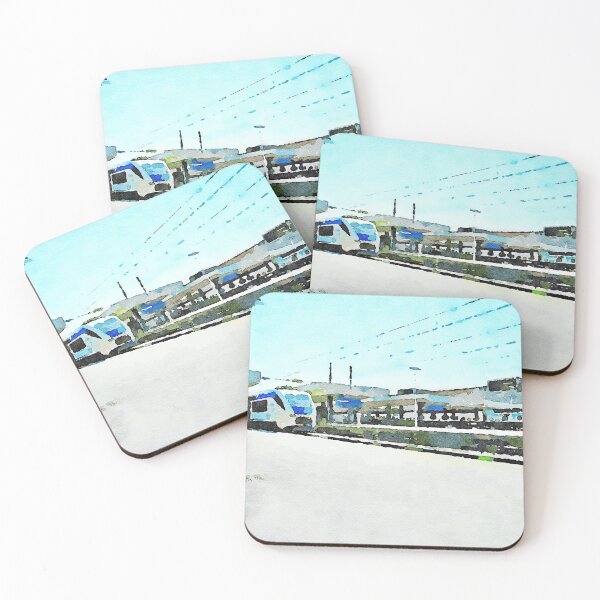 Item preview, Train in the railway station designed and sold by Giuseppe Cocco.