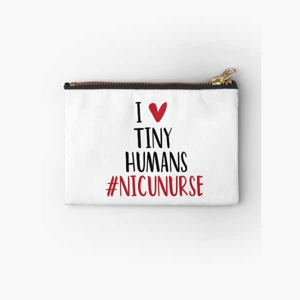 Item preview, I Love Tiny Humans : Nici Nurse , I Heart Tiny Humans , Pediatric Nurse, Nurse Life , Nursing , Nicu Nurse cute gift for Pediatric Nurse heart style designed and sold by Chamssou.
