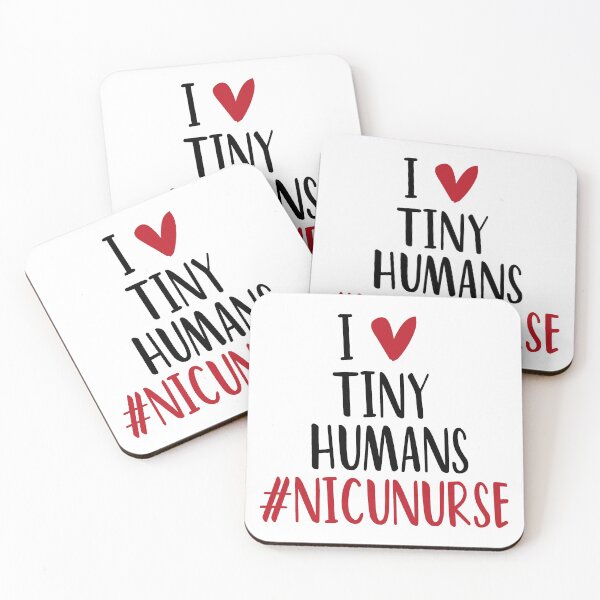 Item preview, I Love Tiny Humans : Nici Nurse , I Heart Tiny Humans , Pediatric Nurse, Nurse Life , Nursing , Nicu Nurse cute gift for Pediatric Nurse heart style designed and sold by Chamssou.