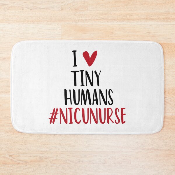 Item preview, I Love Tiny Humans : Nici Nurse , I Heart Tiny Humans , Pediatric Nurse, Nurse Life , Nursing , Nicu Nurse cute gift for Pediatric Nurse heart style designed and sold by Chamssou.