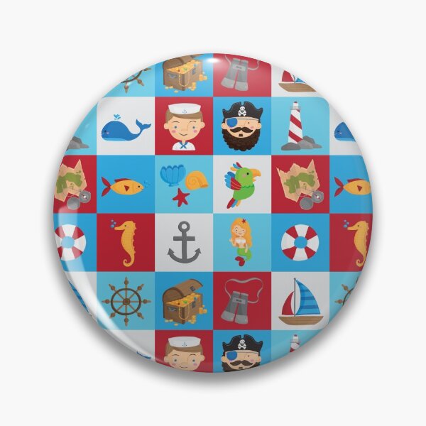 Item preview, Nautical Pirate Fun designed and sold by 3bythelake.