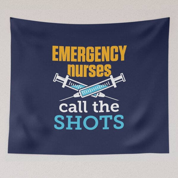 Item preview, Emergency Nurse ER Nursing Trauma Emergency Nurses Call The Shots designed and sold by jaygo.
