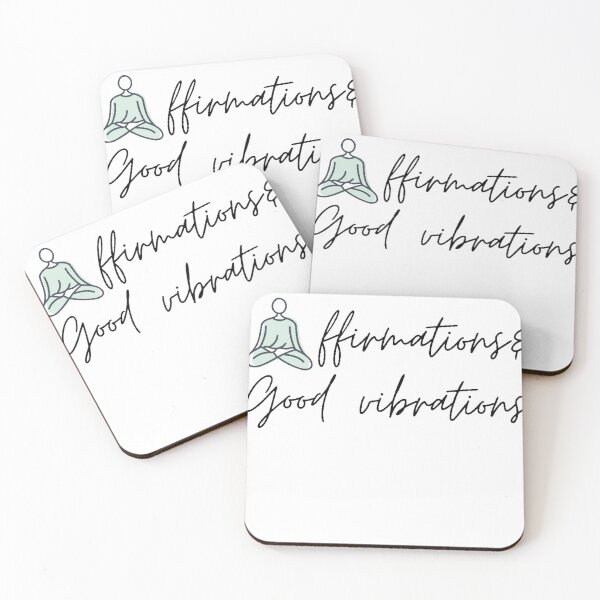 Item preview, Affirmations and good vibrations designed and sold by Aviksha.