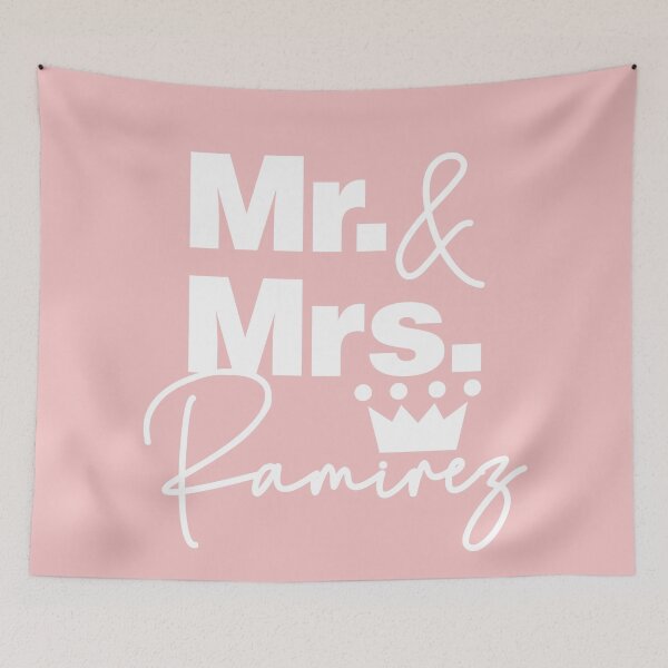 Item preview, We are Mr and Mrs Ramirez Lovely Family designed and sold by HelloFromAja.