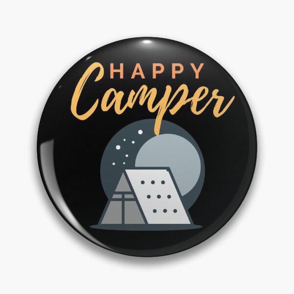 Item preview, Camping Slogan - Happy Camper designed and sold by m95sim.