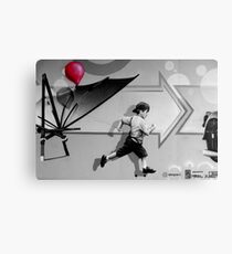 100th Red Balloon - Colour Splash Canvas Print