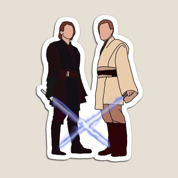 Item preview, Anakin and Obi Wan designed and sold by josettemichele.