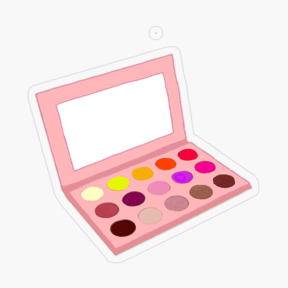 Make Up Palette Stickers - Cat Shaped Icons - [129] – Sweet Ava's