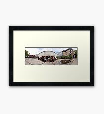 BERGS BAZAAR PANORAMA , RIGA, LATVIA Framed Print