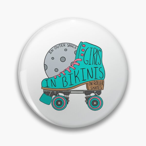 Item preview, Girls in Bikinis on Roller Skates in Outer Space designed and sold by Catie8D.