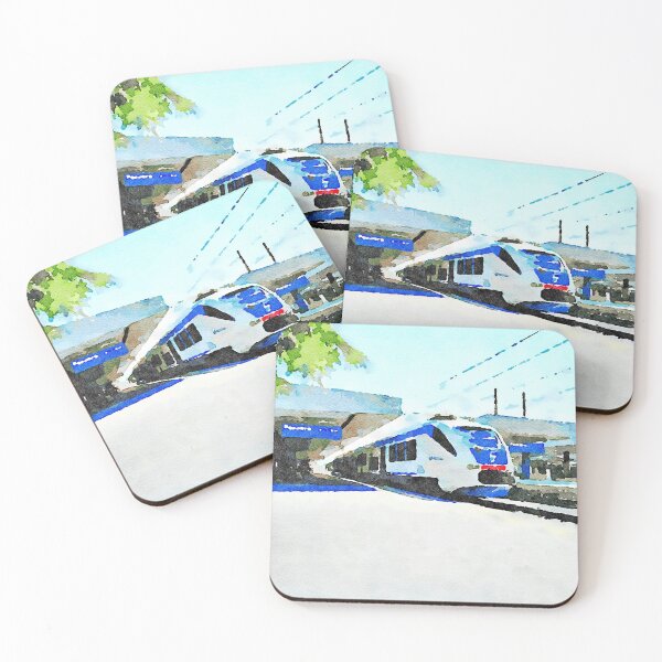 Item preview, Train in the Railway station designed and sold by Giuseppe Cocco.