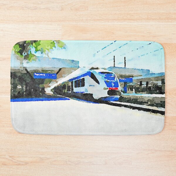 Item preview, Train in the Railway station designed and sold by Giuseppe Cocco.