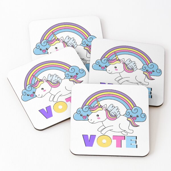 Item preview, Unicorn/vote/election designed and sold by atichot5.