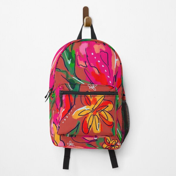 Item preview, Orange Floral designed and sold by designsbykeegan.