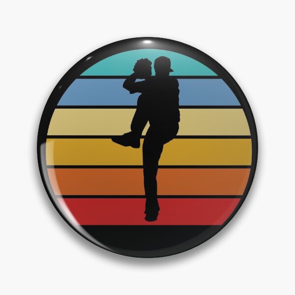 Artikelvorschau, Baseball Pitcher Retro Silhouette entworfen und verkauft von playloud.