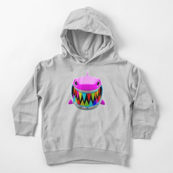 Rainbow Troll Shark (Azul) Sudadera con capucha para bebé