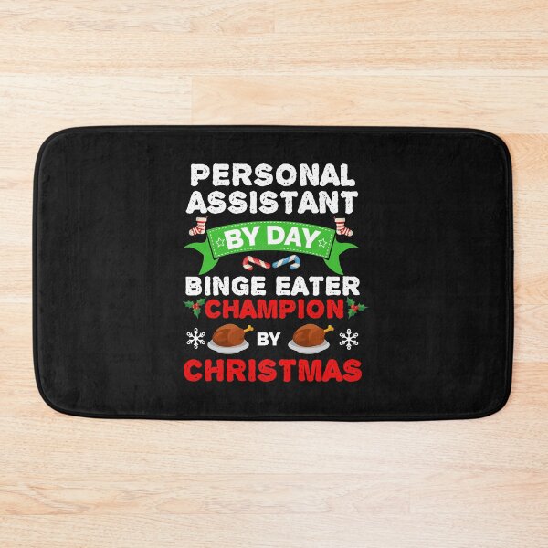 Item preview, Personal Assistant by day Binge Eater by Christmas Xmas designed and sold by losttribe.