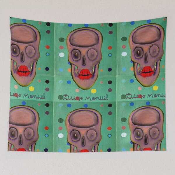 Item preview, Skull and circles 19 designed and sold by Diego Manuel Rodriguez.